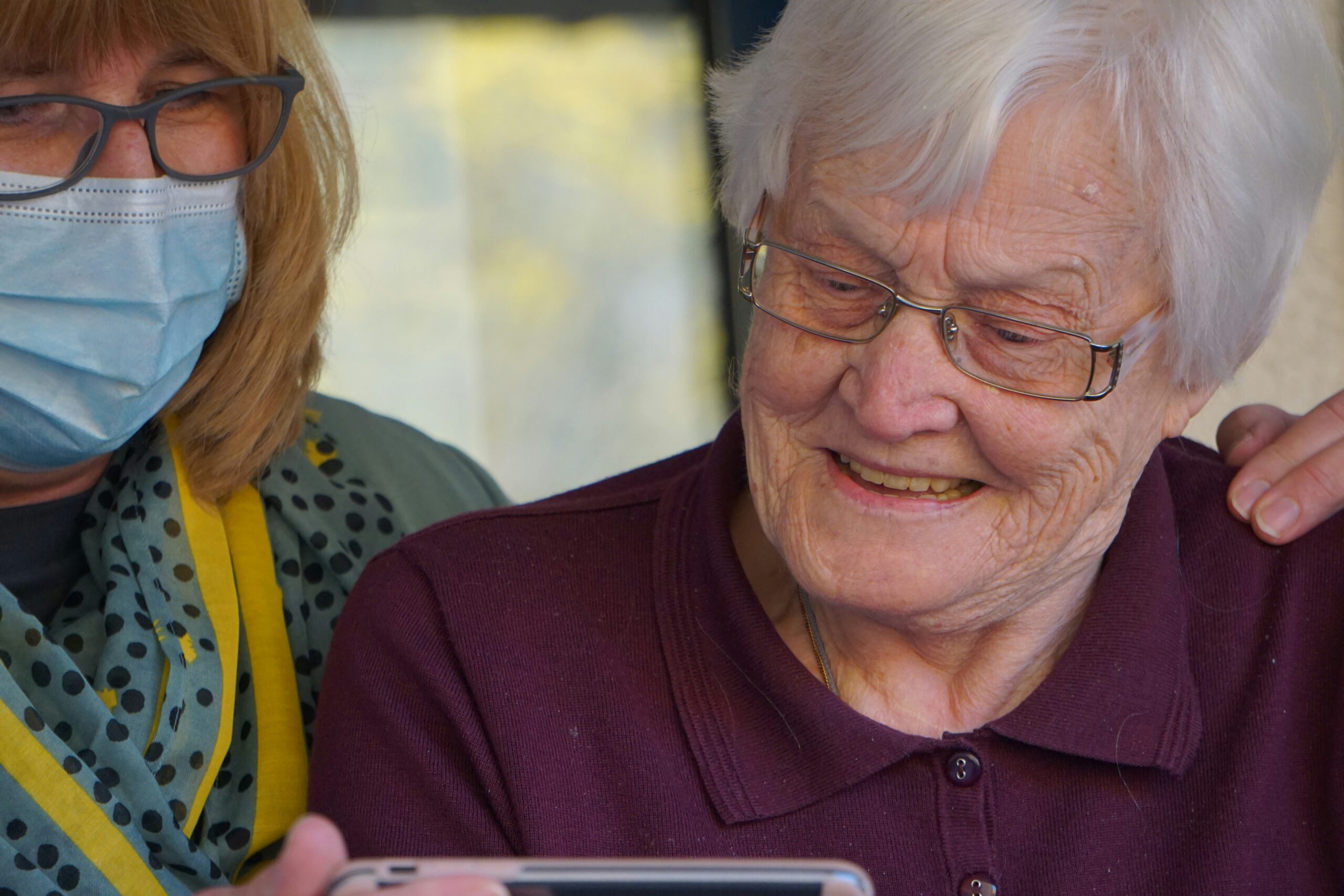 Care First Therapist Working With an Aphasia Patient