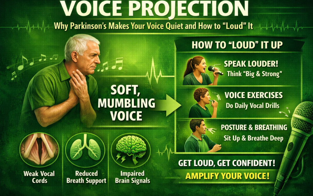 Voice Projection: Why Parkinson’s Makes Your Voice Quiet and How to “Loud” It