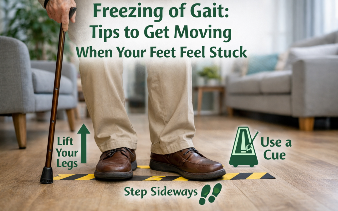 Freezing of Gait: Tips to Get Moving When Your Feet Feel Stuck