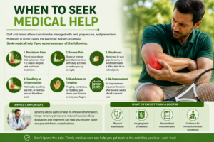 Golf & Tennis Elbow Prevention Tips 