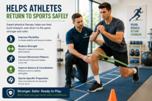 Helps Athletes Return to Sports Safely