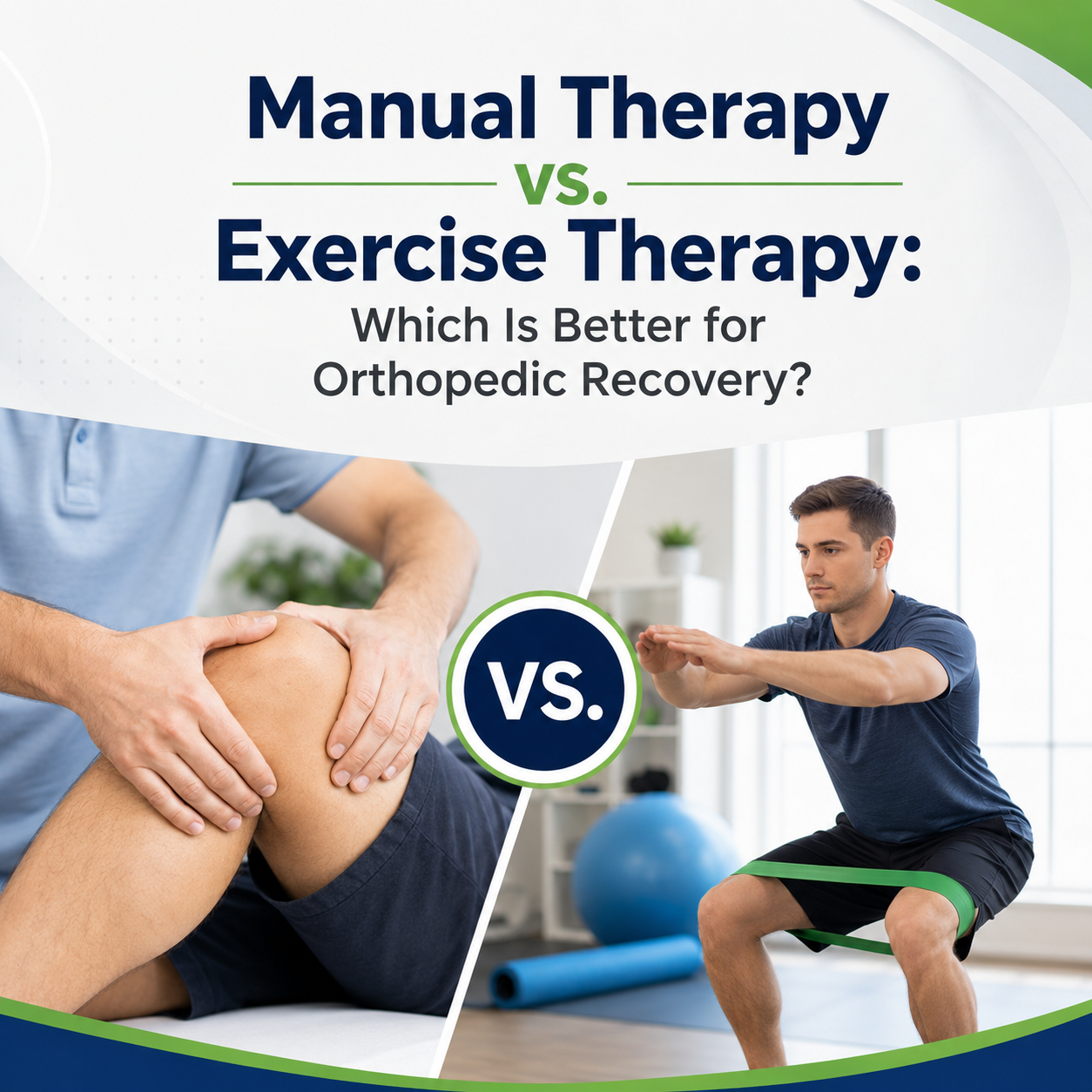Manual Therapy vs Exercise Therapy